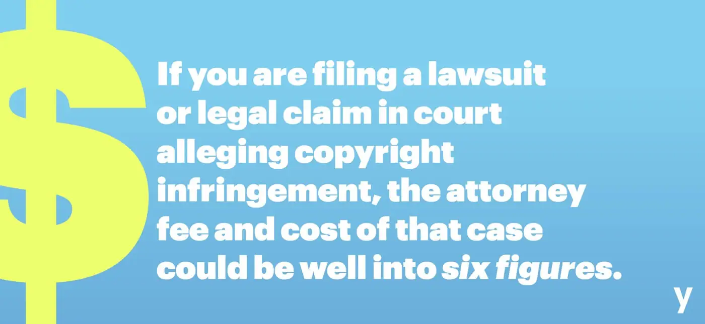 Cost of a Copyright Battle