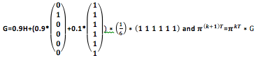 H Matrix Equation