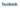 The facebook logo on a black background.